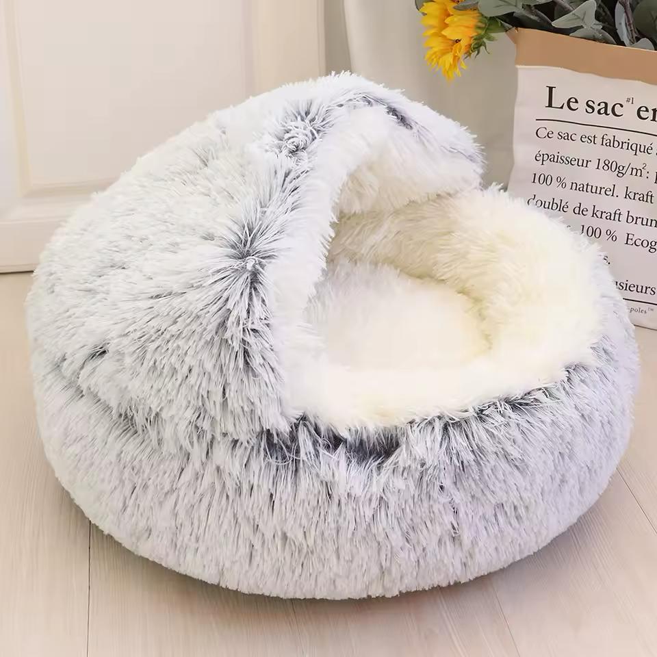 Pet Cave – 2-in-1 Bed for Cats & Small Dogs Ca