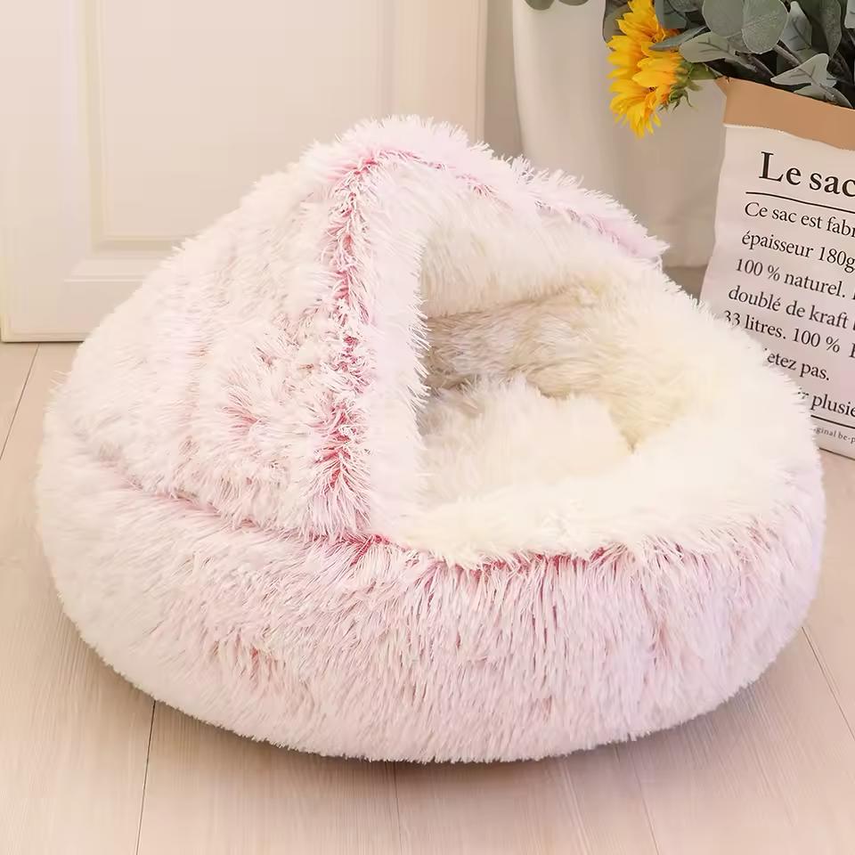 Pet Cave – 2-in-1 Bed for Cats & Small Dogs Ca